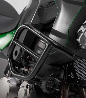 SW-MOTECH Crash Bars for Kawasaki Versys 1000 (18), Versys 1100 (24) Black SBL.08.922.10000/B