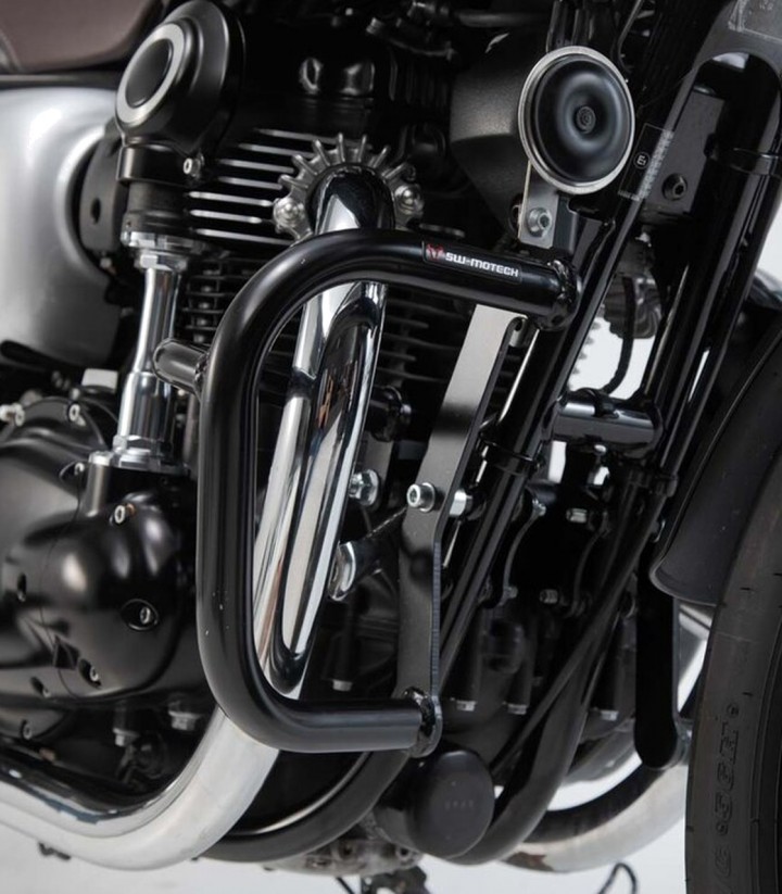 Defensas de Motor SW-MOTECH Kawasaki W800 (18) en Negro SBL.08.933.10000/B
