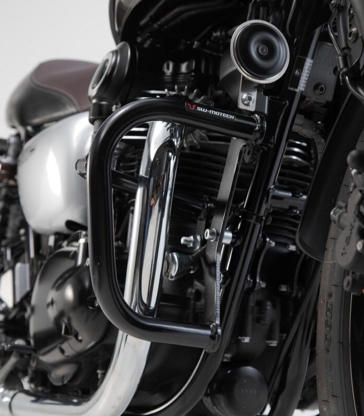 Defensas de Motor SW-MOTECH Kawasaki W800 (18) en Negro SBL.08.933.10000/B