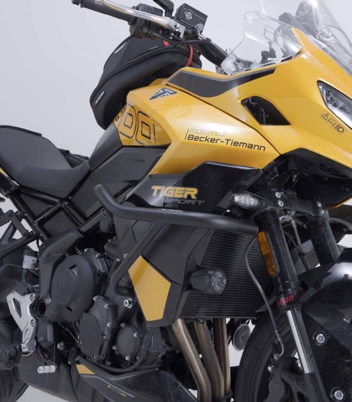 Defensas de Motor SW-MOTECH Triumph Tiger Sport 800 (24) en Negro SBL.11.025.10000/B