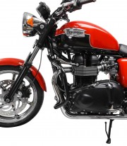 Defensas de Motor SW-MOTECH Triumph Thruxton 900 (04-15), Bonneville / SE / T100 (04-16) en Negro SBL.11.249.10000/B