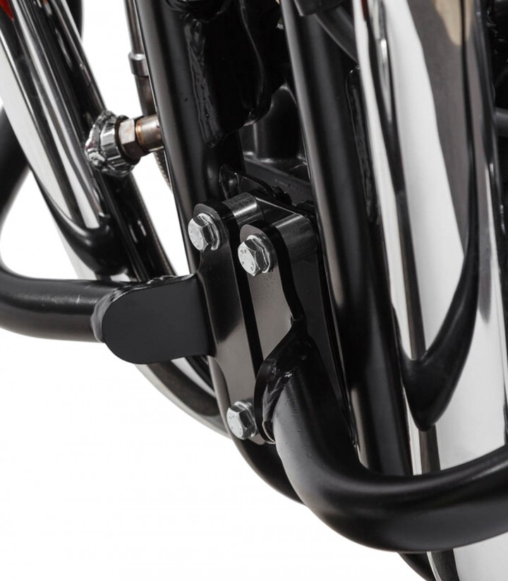 Defensas de Motor SW-MOTECH Triumph Thruxton 900 (04-15), Bonneville / SE / T100 (04-16) en Negro SBL.11.249.10000/B