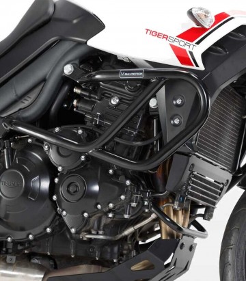 Defensas de Motor SW-MOTECH Triumph Tiger 1050 Sport (13-16, 18) en Negro SBL.11.419.10000/B