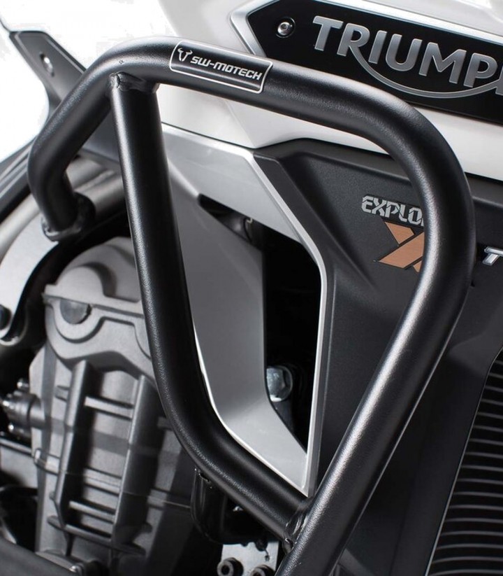 Defensas de Motor SW-MOTECH Triumph Tiger Explorer / Tiger 1200 (15-18) en Negro SBL.11.703.10000/B
