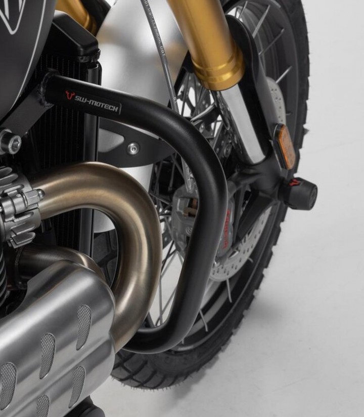 Defensas de Motor SW-MOTECH Triumph Scrambler 1200 (21-23) en Negro SBL.11.848.10000/B