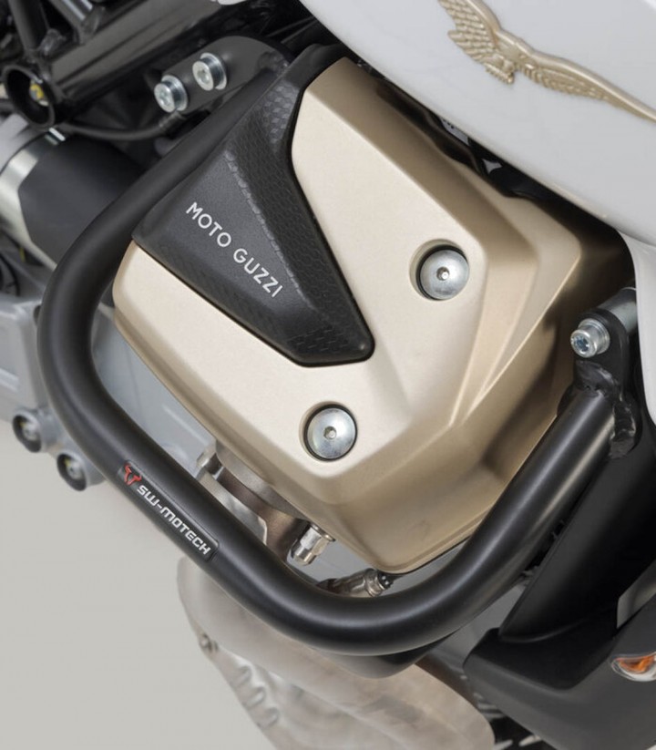 Motor-Sturzbügel SW-MOTECH Moto Guzzi Stelvio (23), V100 Mandello (22) in Schwarz SBL.17.038.10001/B