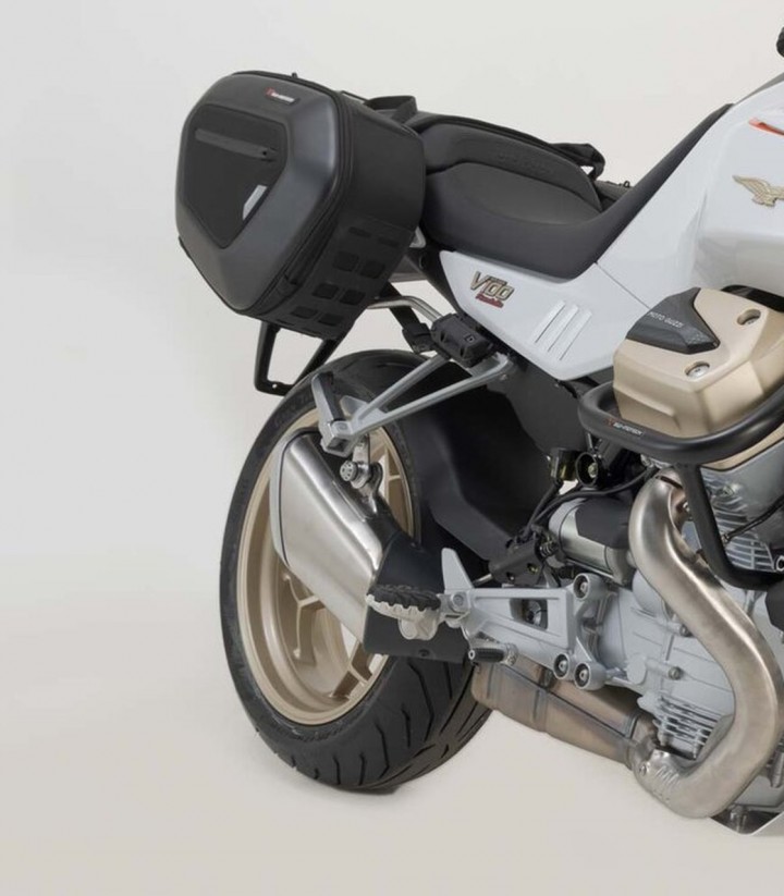 Motor-Sturzbügel SW-MOTECH Moto Guzzi Stelvio (23), V100 Mandello (22) in Schwarz SBL.17.038.10001/B