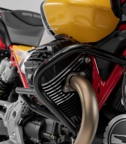 SW-MOTECH Crash Bars for Moto-Guzzi V85 TT / Travel (19-24), V85 Strada (24) Black SBL.17.925.10001/B