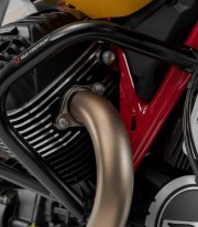 Defensas de Motor SW-MOTECH Moto-Guzzi V85 TT / Travel (19-24), V85 Strada (24) en Negro SBL.17.925.10001/B