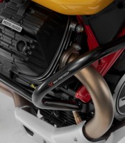 SW-MOTECH Crash Bars for Moto-Guzzi V85 TT / Travel (19-24), V85 Strada (24) Black SBL.17.925.10001/B