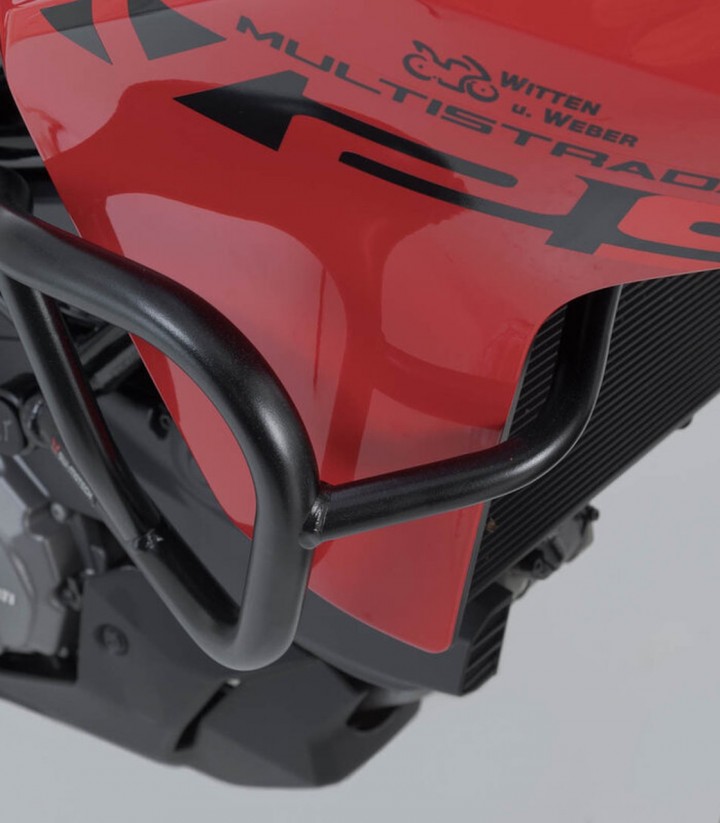 Defensas de Motor SW-MOTECH para Varios modelos de Ducati en Negro SBL.22.584.10001/B