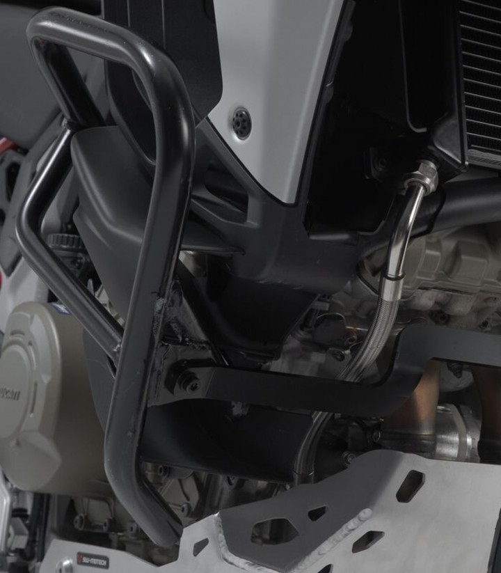 Defensas de Motor SW-MOTECH Ducati Multistrada V4 (20-24) en Negro SBL.22.822.10000/B
