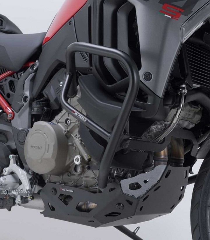 Defensas de Motor SW-MOTECH Ducati Multistrada V4 (24) en Negro SBL.22.822.10100/B