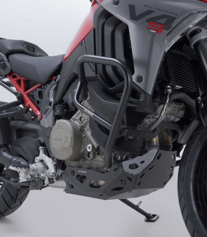 Defensas de Motor SW-MOTECH Ducati Multistrada V4 (24) en Negro SBL.22.822.10100/B
