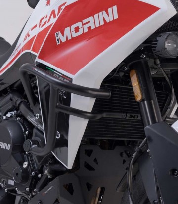 Defensas de Motor SW-MOTECH MotoMorini X-Cape 650 (21) en Negro SBL.23.017.10001/B