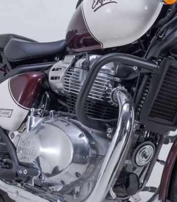 SW-MOTECH Crash Bars for RoyalEnf Classic 650 (24), Shotgun 650 (22) Black SBL.41.043.10000/B