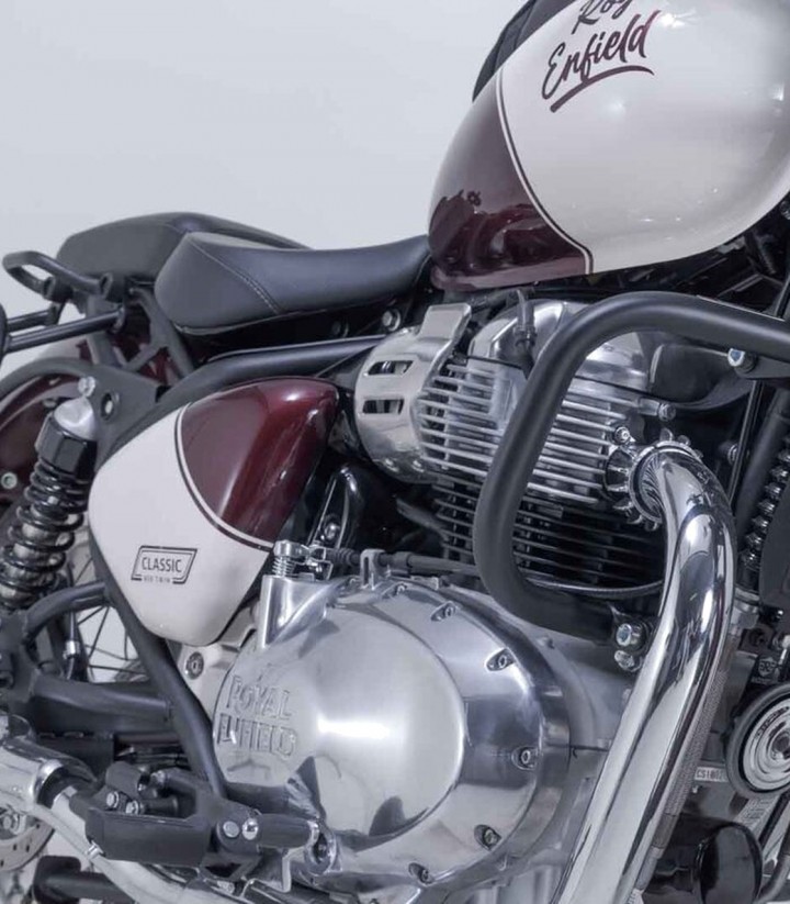 Defensas de Motor SW-MOTECH Royal Enfield Classic 650 (24), Shotgun 650 (22) en Negro SBL.41.043.10000/B
