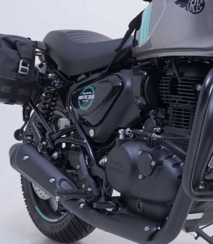 Defensas de Motor SW-MOTECH Royal Enfield HNTR 350 (22) en Negro SBL.41.092.10000/B