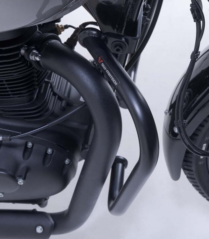 Defensas de Motor SW-MOTECH Royal Enfield HNTR 350 (22) en Negro SBL.41.092.10000/B
