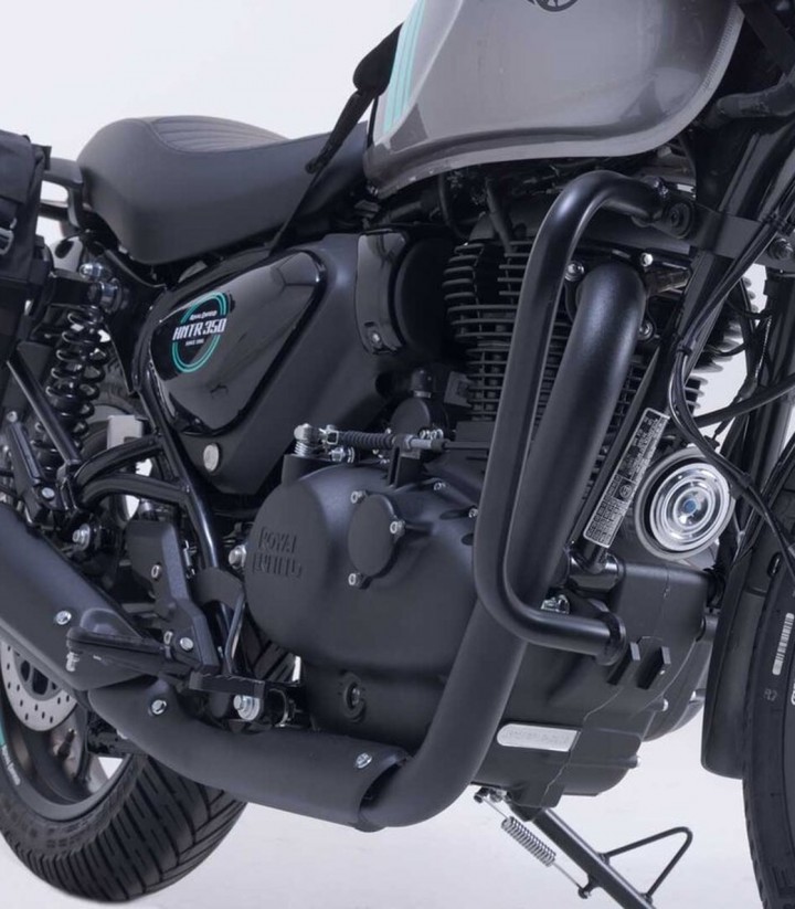 Defensas de Motor SW-MOTECH Royal Enfield HNTR 350 (22) en Negro SBL.41.092.10000/B