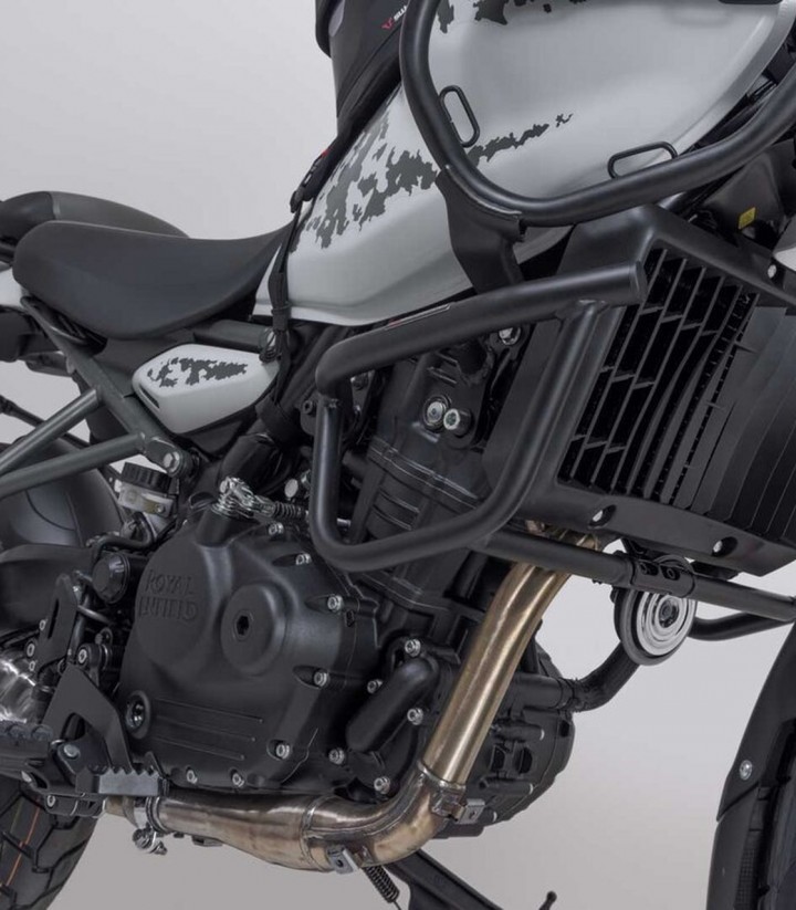 Defensas de Motor SW-MOTECH Royal Enfield Himalayan 450, Guerrilla 450 (23), Himalayan 450 Rally (25) en Negro SBL.41.620.10000/