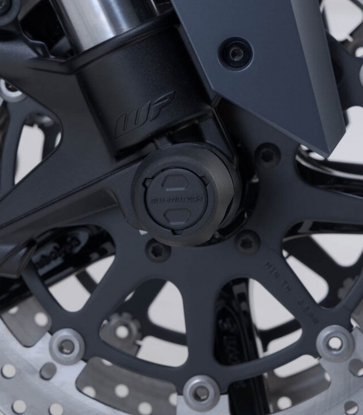 Topes Anticaída para Eje Delantero SW-MOTECH para Varios modelos de KTM, CFMOTO y Husqvarna STP.04.176.10501/B