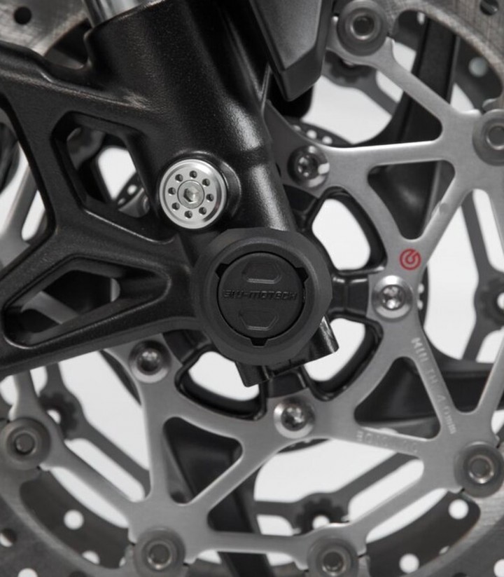 Topes Anticaída para Eje Delantero SW-MOTECH para Varios modelos de Suzuki y Yamaha STP.05.176.10101/B