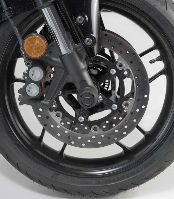 Topes Anticaída para Eje Delantero SW-MOTECH Yamaha XT1200Z Super Ténéré (10-16), MT-09 (20-24), XSR900 (21-25) STP.06.176.10001