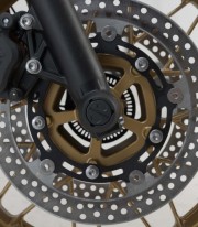 Topes Anticaída para Eje Delantero SW-MOTECH Kawasaki Z650 / Ninja 650 (16-22), Z650 RS (21-23), Ninja 7 / Z7 Hybrid (23) STP.08
