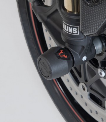 SW-MOTECH Slider Set for Front Axle several RoyalEnf, Triumph and Yamaha models STP.11.176.10001/B