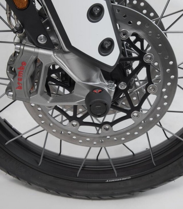 Topes Anticaída para Eje Delantero SW-MOTECH para Varios modelos de Triumph, Yamaha y Honda STP.11.176.10201/B