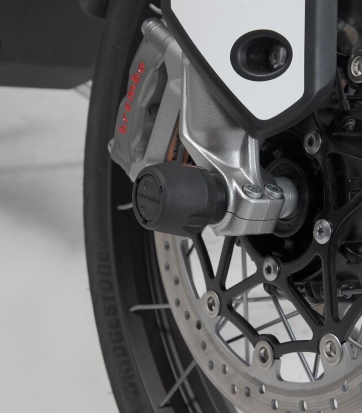 Topes Anticaída para Eje Delantero SW-MOTECH para Varios modelos de Triumph, Yamaha y Honda STP.11.176.10201/B