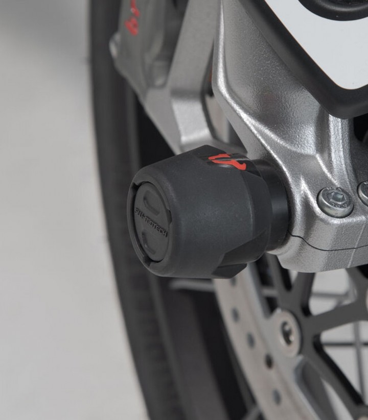 Topes Anticaída para Eje Delantero SW-MOTECH para Varios modelos de Triumph, Yamaha y Honda STP.11.176.10201/B