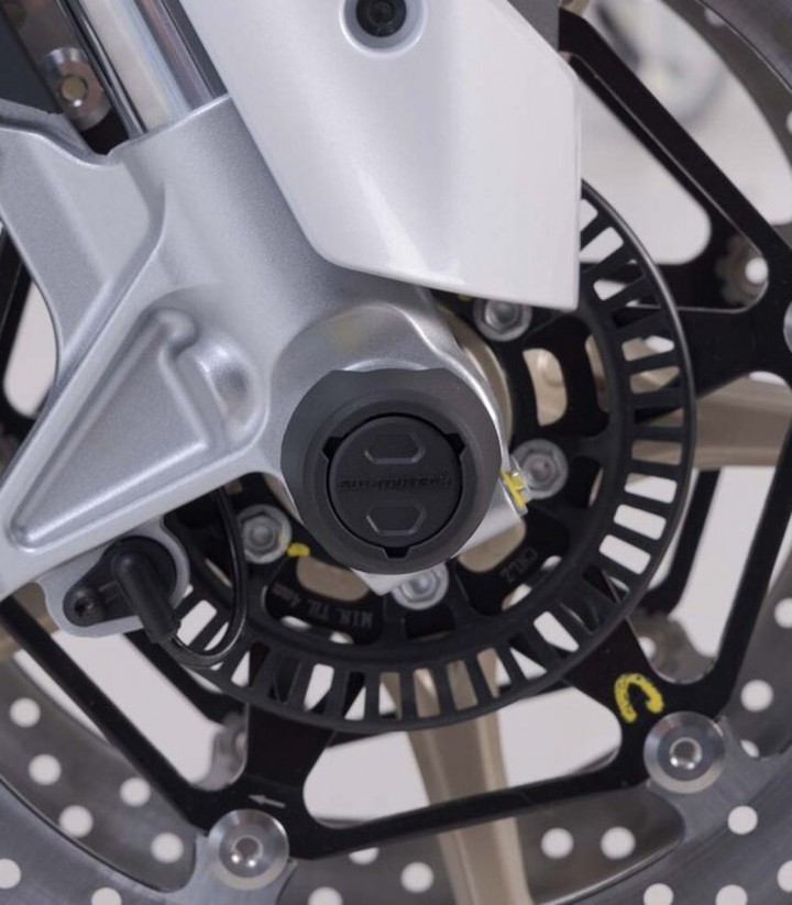 Topes Anticaída para Eje Delantero SW-MOTECH Moto Guzzi V100 Mandello (22), V85 (24) STP.17.176.10100/B