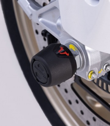 SW-MOTECH Slider Set for Front Axle Moto-Guzzi V100 Mandello (22), V85 Strada/TT (24) STP.17.176.10100/B