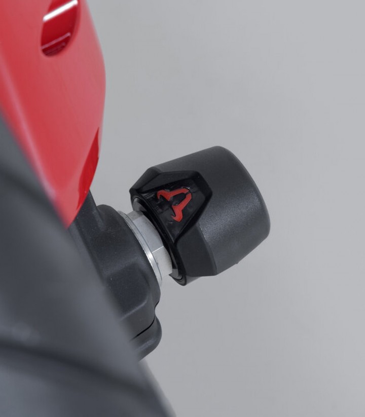 Topes Anticaída para Eje Delantero SW-MOTECH Ducati Multistrada V2 (24), Aprilia Tuono V4 (24) STP.22.176.10700/B