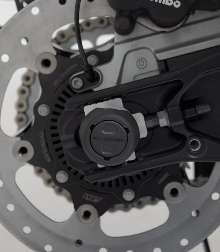 Topes Anticaída para Eje Trasero SW-MOTECH para Varios modelos de KTM y Husqvarna STP.04.176.10701/B