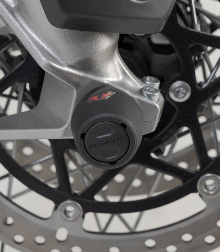 Topes Anticaída para Eje Trasero SW-MOTECH para Varios modelos de Suzuki, Honda y Triumph STP.05.176.10301/B