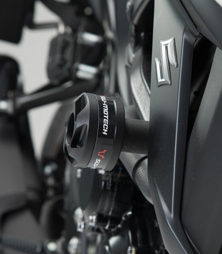 Topes Anticaída para Bastidor SW-MOTECH Yamaha MT-03 (16-24), Suzuki GSX-S750 (16-18) STP.06.627.10001/B