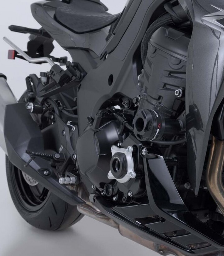 Sturzpads für Rahmen SW-MOTECH Kawasaki Z1100 (25), Z900 (16-24), Z900RS (17-25) STP.08.868.10001/B