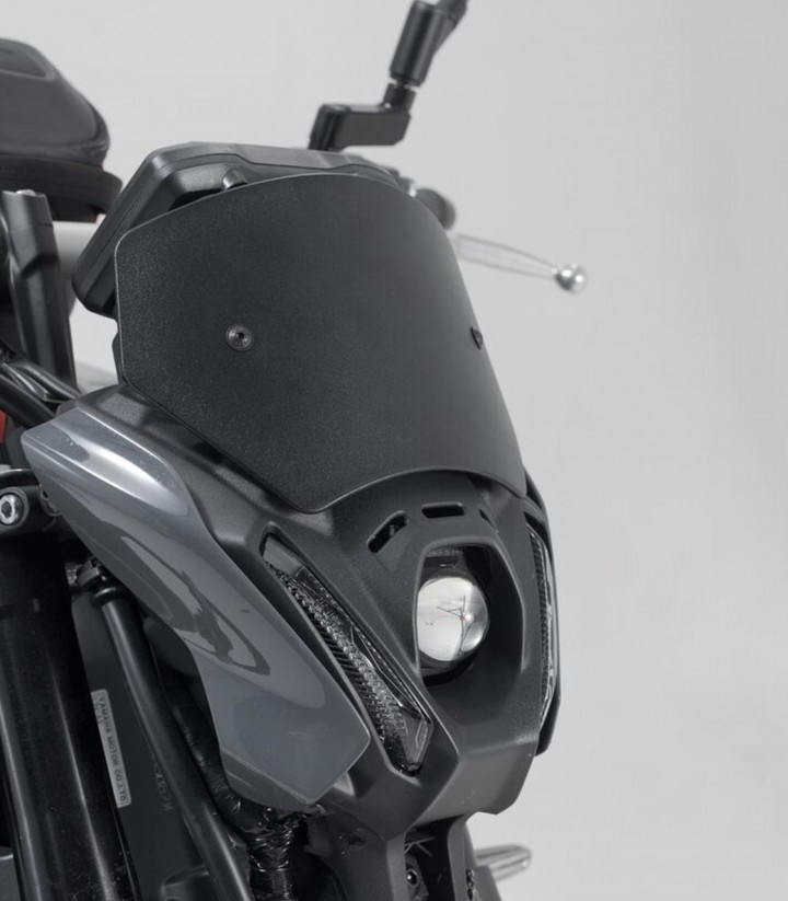 SW-MOTECH Windscreen for Yamaha MT-09 (20-23) in Black SCT.06.851.10000/B