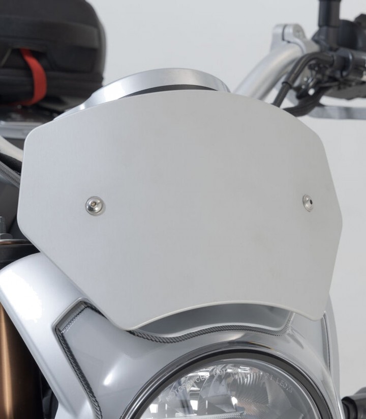 Parabrisas SW-MOTECH Plateado para CFMOTO 700CL-X Heritage (22) SCT.10.033.10000/S