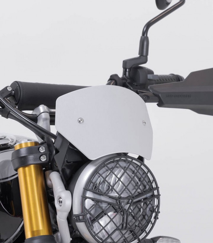 Parabrisas SW-MOTECH Plateado para Triumph Scrambler 400 X (23) SCT.11.616.10000/S