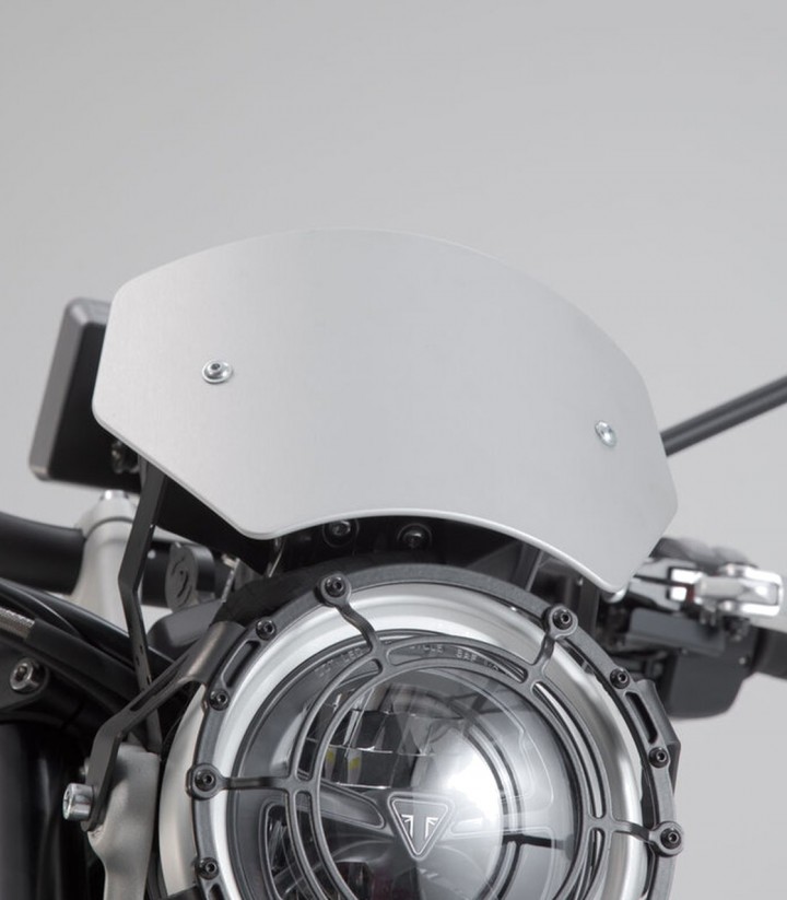 Parabrisas SW-MOTECH Plateado para Triumph Scrambler 1200 XE / XC (18-23), Scrambler 1200 X (23) SCT.11.929.10000/S