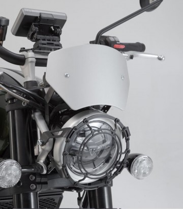 SW-MOTECH Windscreen for Triumph Scrambler 1200 X (23), XC/XE (18-23) in Silver SCT.11.929.10000/S