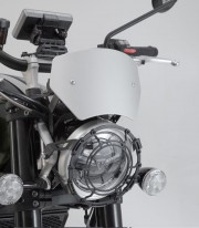 SW-MOTECH Windscreen for Triumph Scrambler 1200 XE / XC (18-23), Scrambler 1200 X (23) in Silver SCT.11.929.10000/S
