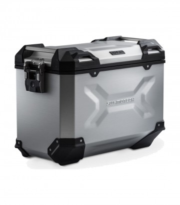 Maleta Lateral TRAX ADV L Izquierda Plateada 45 L SW-MOTECH ALK.00.733.10000L/S