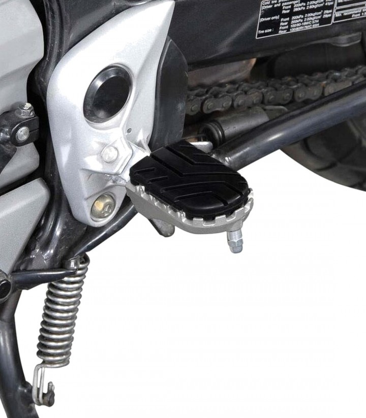 Reposapiés ION con Adaptadores SW-MOTECH para Honda Transalp 650 / 700 (00-12), Moto Morini X-Cape 650 (21) FRS.01.011.10101/S
