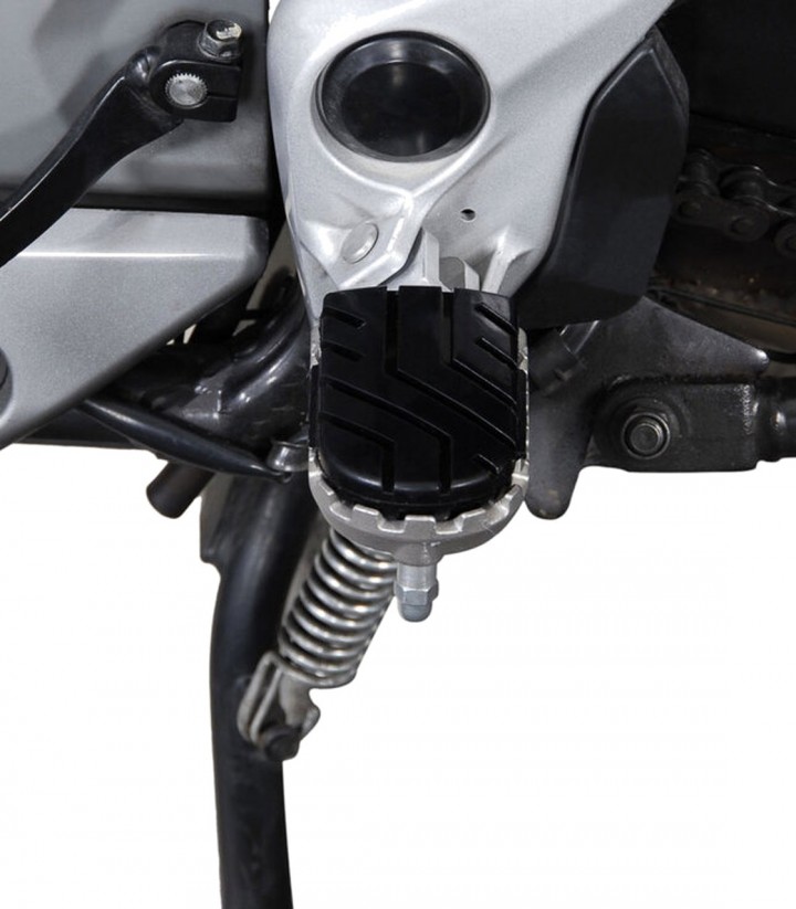 Reposapiés ION con Adaptadores SW-MOTECH para Honda Transalp 650 / 700 (00-12), Moto Morini X-Cape 650 (21) FRS.01.011.10101/S