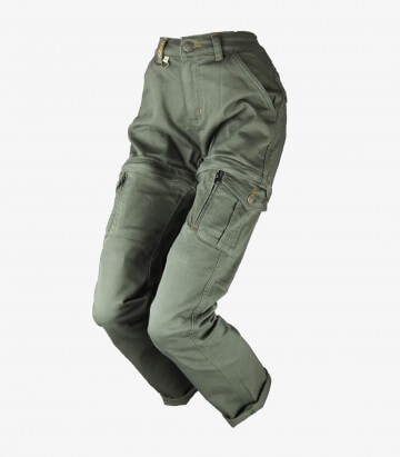 Damen-Motorradjeans By City Air II Lady Grün